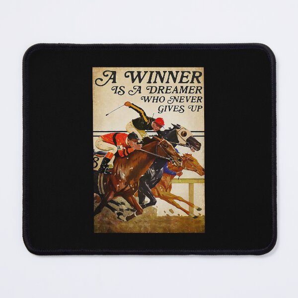 Item preview, Horse Rider A Winner is a dreamer who Never Gives Up designed and sold by SEANPARKERAU.