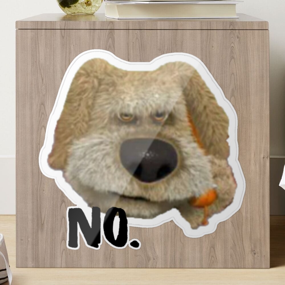 Talking ben saying no | Art Board Print