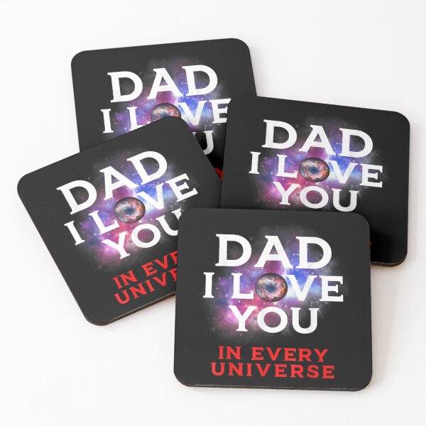 Item preview, Father_s Day Funny Dad I Love You In Every Universe    designed and sold by WallArtKingdom.