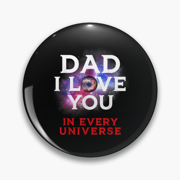 Artikelvorschau, Father_s Day Funny Dad Ich liebe dich in jedem Universum entworfen und verkauft von WallArtKingdom.