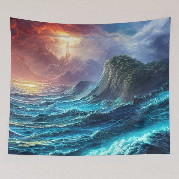 Aperçu de l'œuvre Mer de Lumière. créée et vendue par MattysMerch.