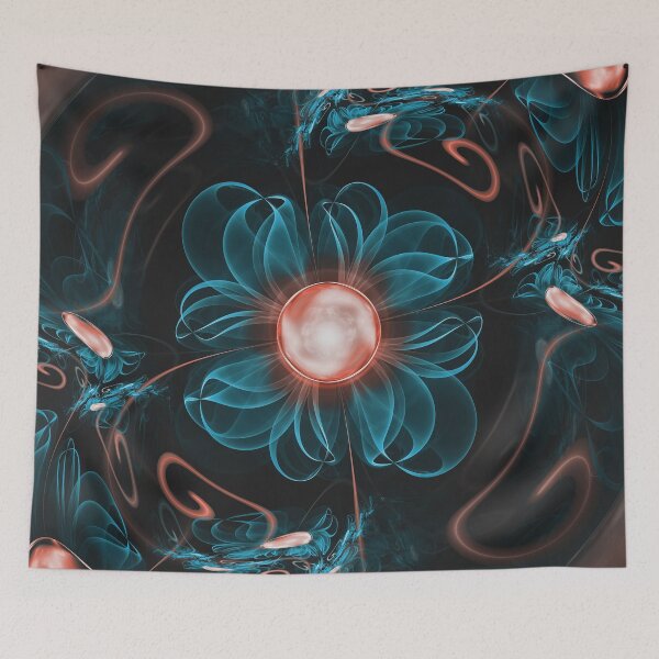 Item preview, A Glitched Fractal Flower of a Thousand Questions designed and sold by San Jaya Prime.