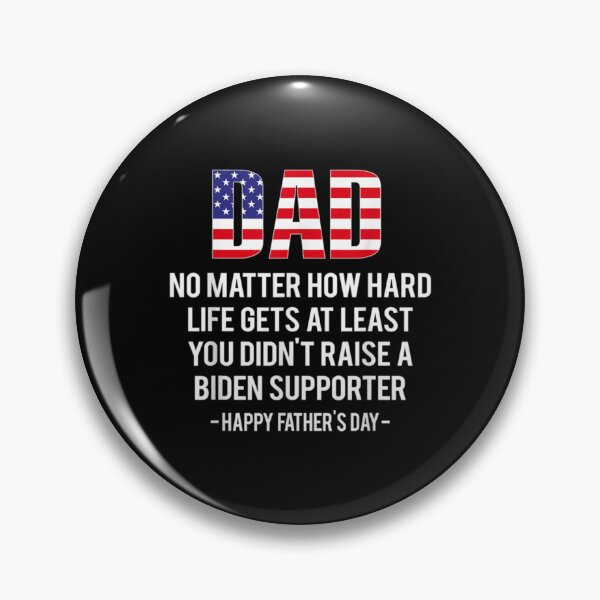 Item preview, Dad No Matter How Hard Life Gets At Least Happy Father_S Day    designed and sold by WallArtKingdom.