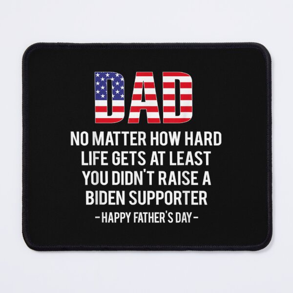 Item preview, Dad No Matter How Hard Life Gets At Least Happy Father_S Day    designed and sold by WallArtKingdom.