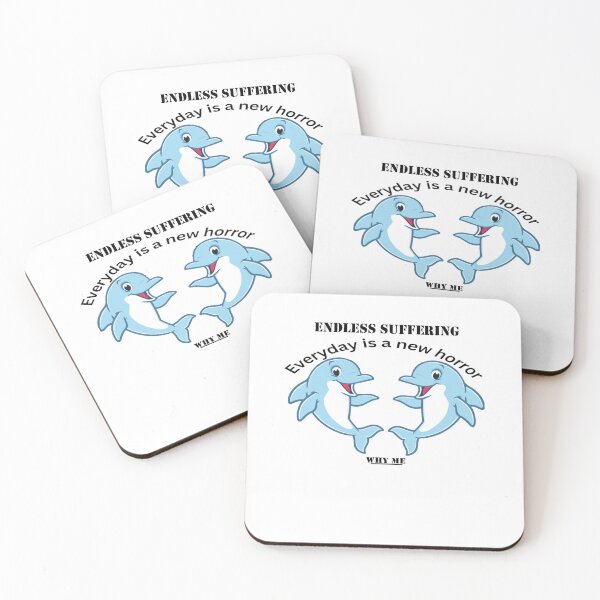 Item preview, Endless suffering, everyday is a new horror. why me designed and sold by Shrewd Mood.