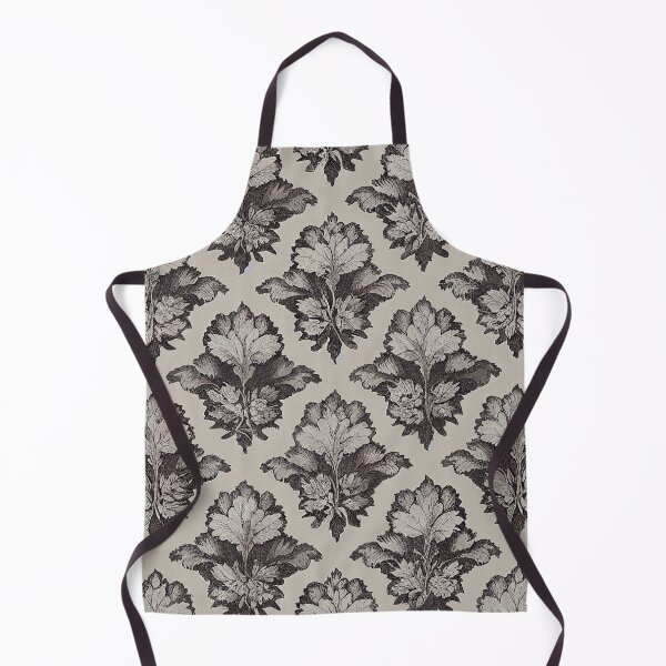 Item preview, Florally Graphite on Grey designed and sold by Patternifico.