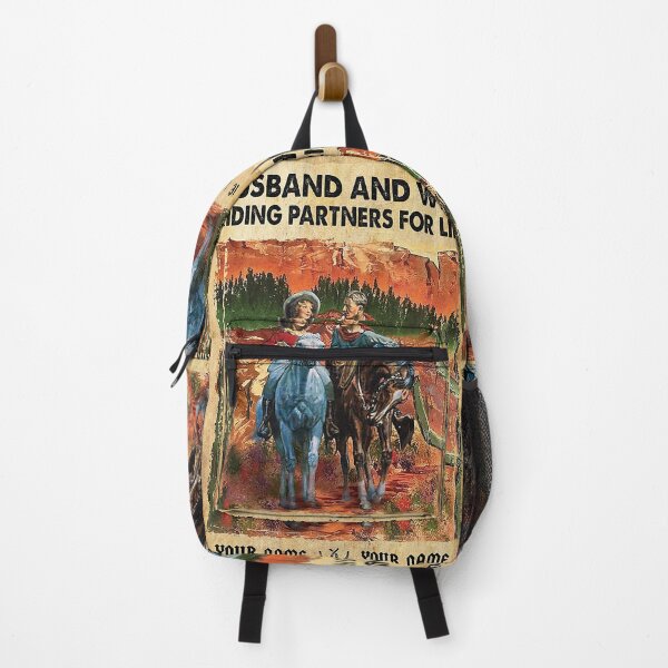 Item preview, Husband And Wife Riding Partners For Life Hores designed and sold by SameeraDammeyer.