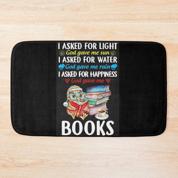 Item preview, I ASKED FOR HAPPINESS - GOD GAVE ME BOOKS  designed and sold by ALISONABBOTTAU.