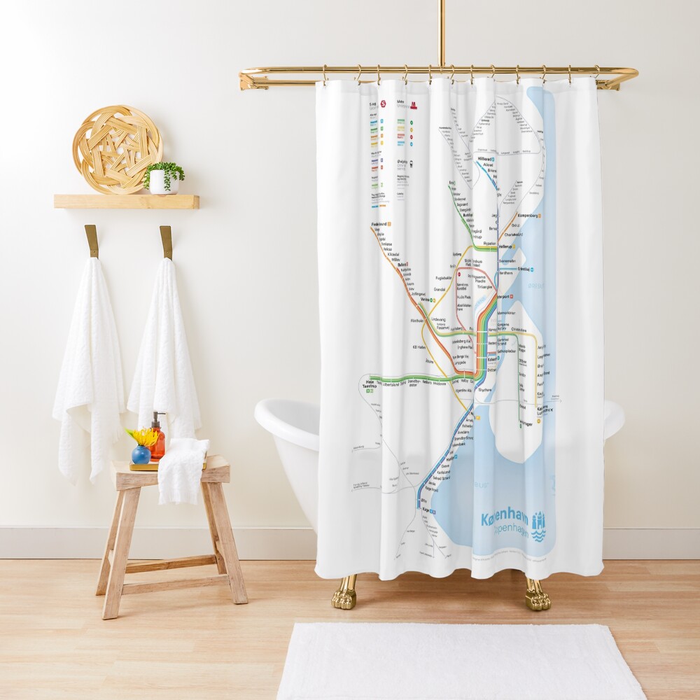 Item preview, Shower Curtain designed and sold by ktorbjorn.