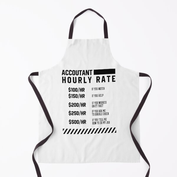 Item preview, Accountant Hourly Rate - Accountant Funny Gift designed and sold by DiogoCalheiros.