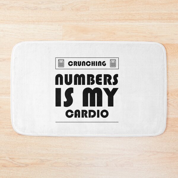 Item preview, Crunching Numbers is My Cardio - Accountant Funny Gift designed and sold by DiogoCalheiros.