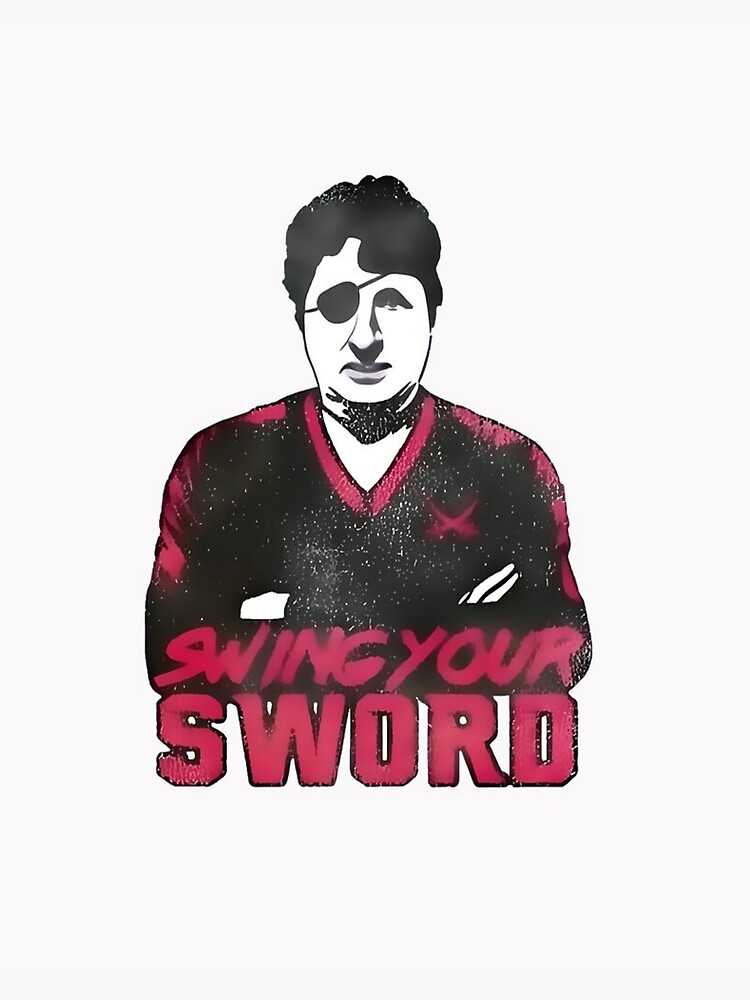 Coach Mike Leach Swing Your Sword Go Cougs Wsu Pirates Flag T-shirt