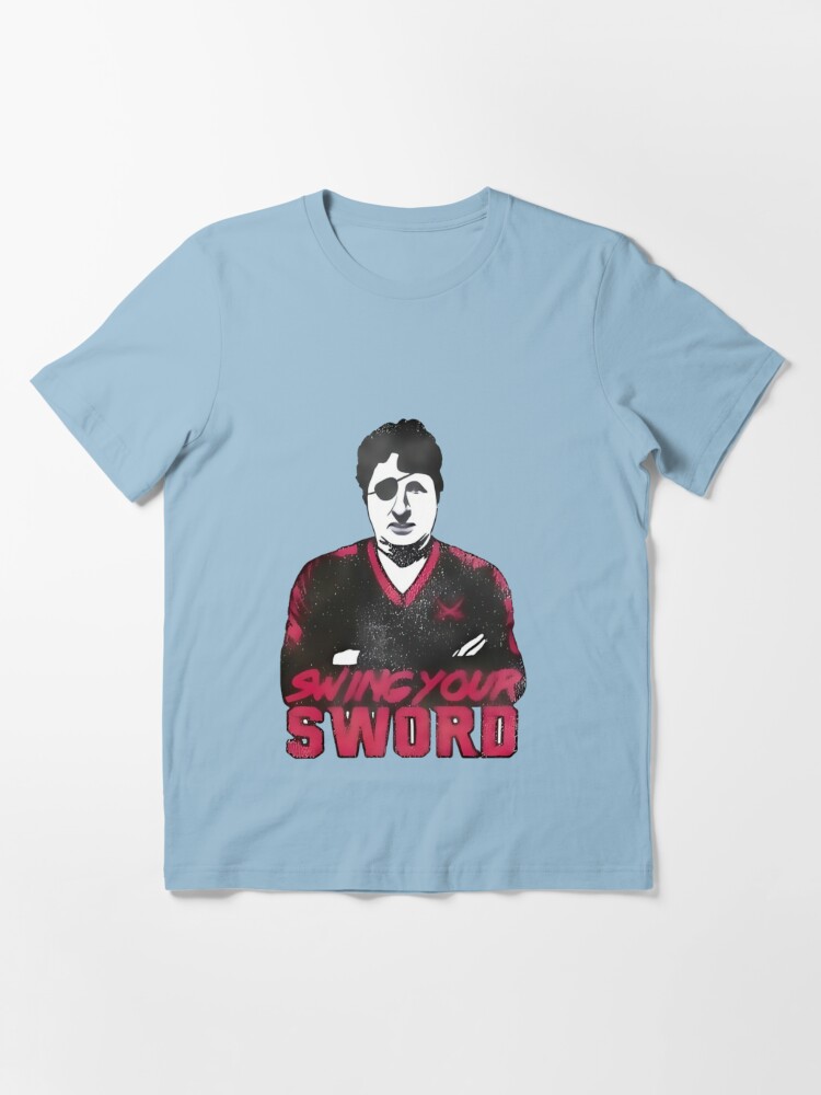 Coach Mike Leach Swing Your Sword Go Cougs Wsu Pirates Flag T-shirt