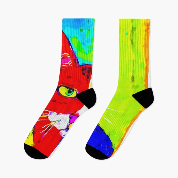 Item preview, Abyssinian cat abstract  designed and sold by shrolts.