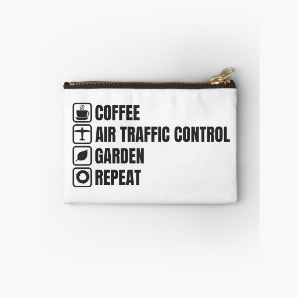 Item preview, Coffee, Air Traffic Control, Garden, Repeat (For Light Background) designed and sold by thecatcouch.