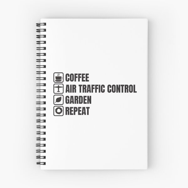 Item preview, Coffee, Air Traffic Control, Garden, Repeat (For Light Background) designed and sold by thecatcouch.