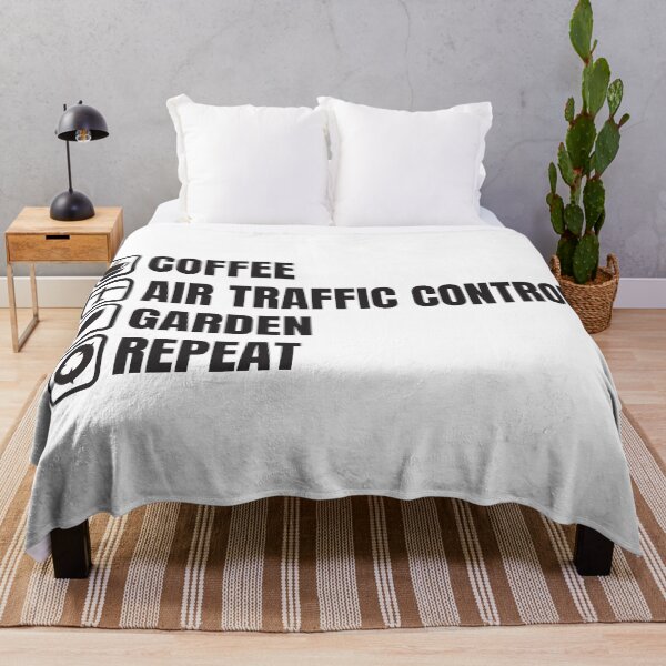 Item preview, Coffee, Air Traffic Control, Garden, Repeat (For Light Background) designed and sold by thecatcouch.