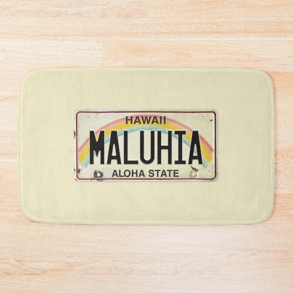 Item preview, Vintage Hawaii License Plate Muluhia designed and sold by northshoresign.
