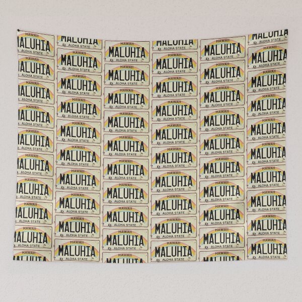 Item preview, Vintage Hawaii License Plate Muluhia designed and sold by northshoresign.