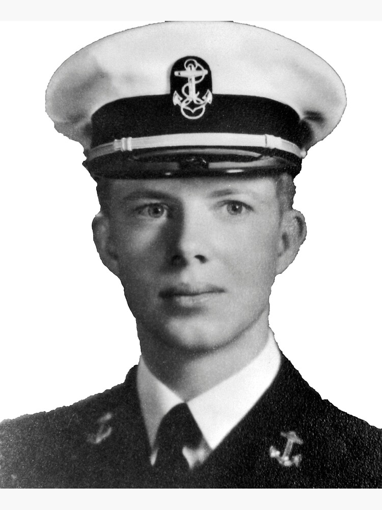 "Young Jimmy Carter" Poster by Nokickstand | Redbubble