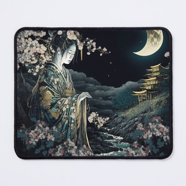 Item preview, Moonflower Geisha designed and sold by BellasArtStudio.