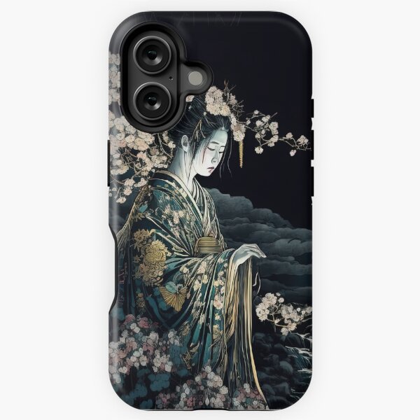 Aperçu de l'œuvre Moonflower Geisha créée et vendue par BellasArtStudio.