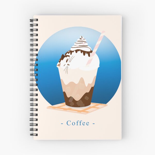 Aperçu de l'œuvre Chat de café créée et vendue par AcePopDesigns.