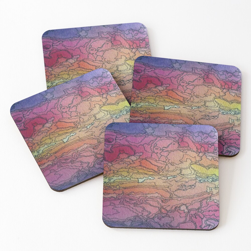 Item preview, Coasters (Set of 4) designed and sold by lainfiquette.