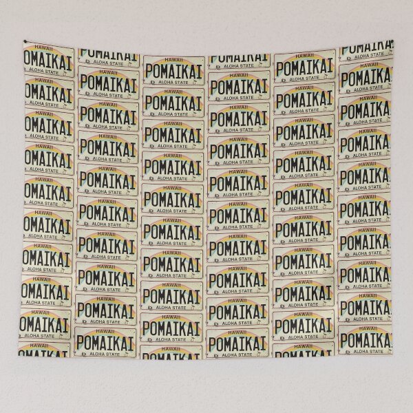 Item preview, Vintage Hawaii License Plate Pomaikai designed and sold by northshoresign.