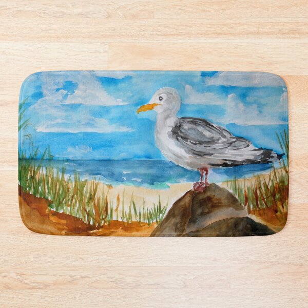 Item preview, Seagull at the Beach designed and sold by Sebastian Grafmann.
