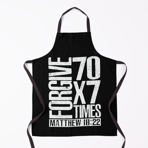 Item preview, Forgive 70 x 7 Times - Matthew 18:22 designed and sold by plushism.