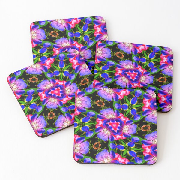 Item preview, Colorful Geranium Pattern designed and sold by Patternflower.