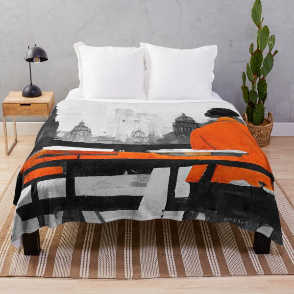 Item preview, Downtown breakfast in orange designed and sold by Michael Bollin.