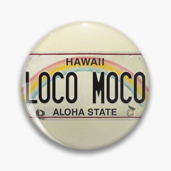 Item preview, Vintage Hawaii License Plate Loco Moco designed and sold by northshoresign.