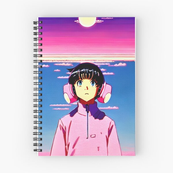 Item preview, Anime Boy with Headphone - Retro Future  designed and sold by Trendy-Now.