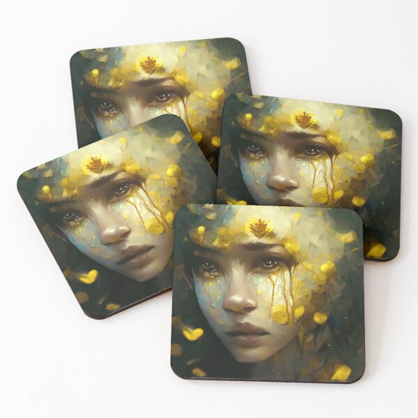 Item preview, Golden Tears of Eternity designed and sold by MichaelMayArt.