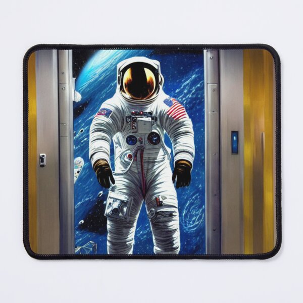 Item preview, An astronaut riding an elevator designed and sold by sweetiejojo.