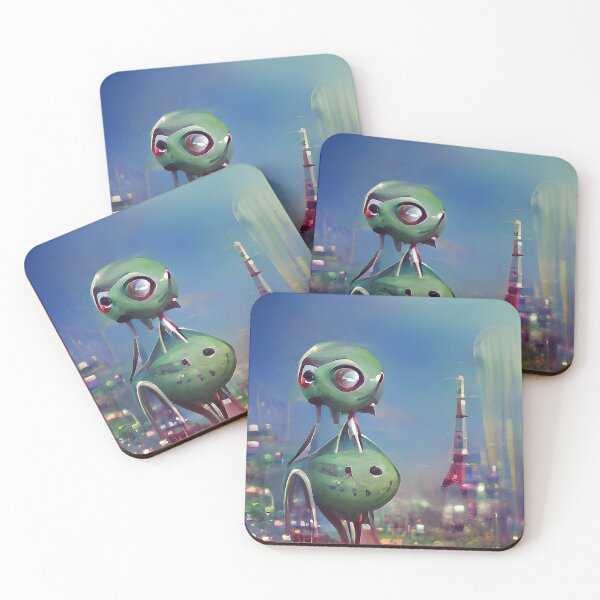 Item preview, Abstract alien art. Artificial intelligence art. designed and sold by Neo-Expression.