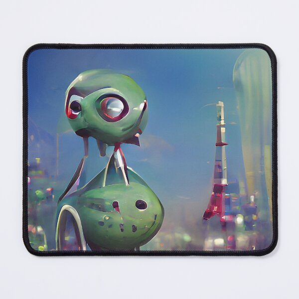 Item preview, Abstract alien art. Artificial intelligence art. designed and sold by Neo-Expression.