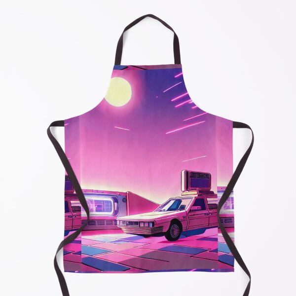 Item preview, Car Anime Art Style - Retro Future designed and sold by Trendy-Now.