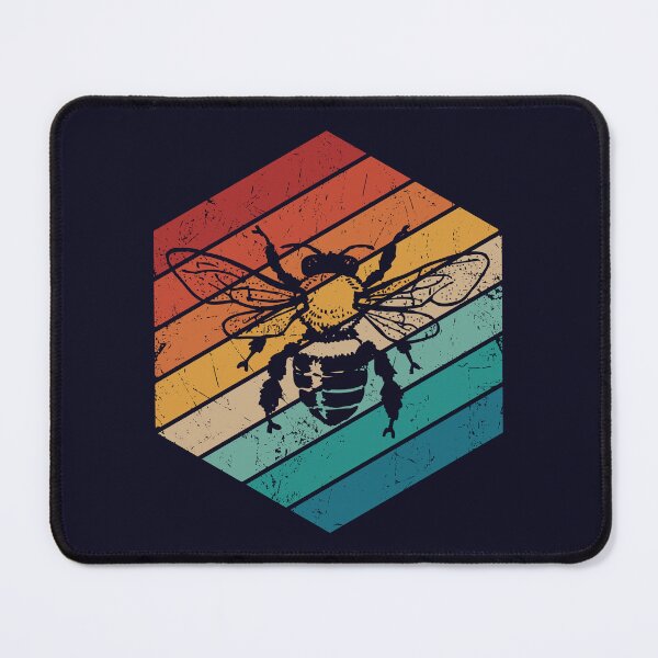 Item preview, Retro vintage honey bee for beekeepers designed and sold by SweetLog.