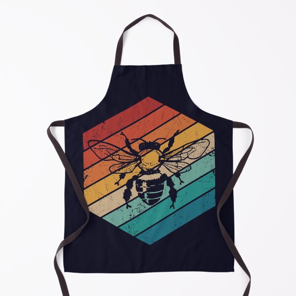 Item preview, Retro vintage honey bee for beekeepers designed and sold by SweetLog.