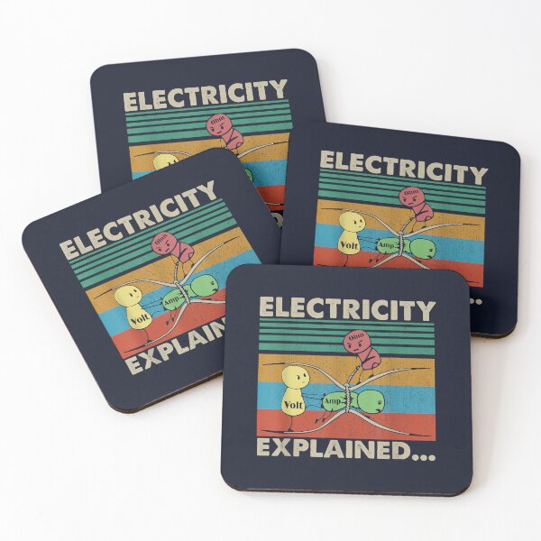 Item preview, Electricity Explained Physics Nerd  designed and sold by swearnoodles.