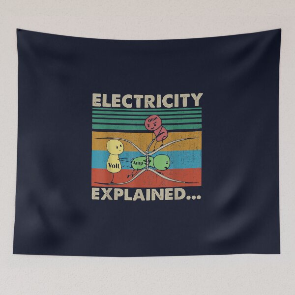 Item preview, Electricity Explained Physics Nerd  designed and sold by swearnoodles.