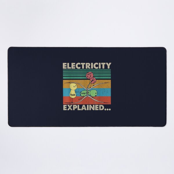 Item preview, Electricity Explained Physics Nerd designed and sold by swearnoodles.