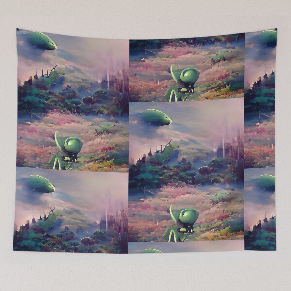 Item preview, Fantasy surrealism alien forrest designed and sold by Neo-Expression.