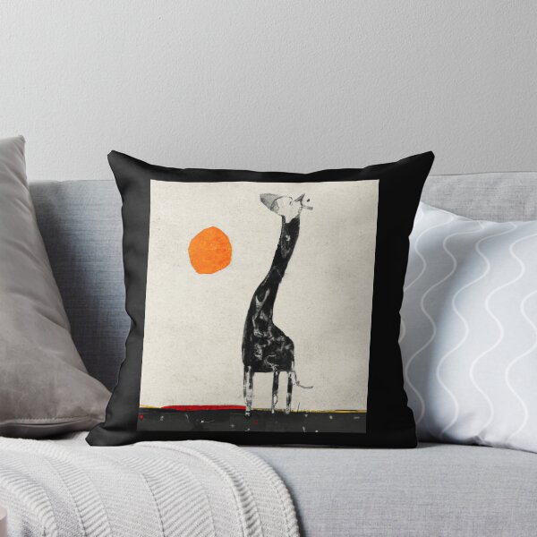 Item preview, Giraffe in Japanese Ukiyo-e Art Style | Minimalist Animal Print designed and sold by Vividality.