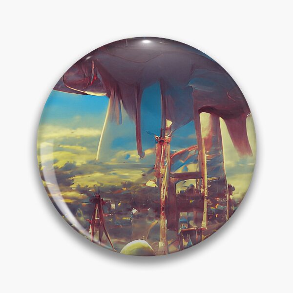 Item preview, Cool UFO art Colorful vibrant alien art designed and sold by Neo-Expression.