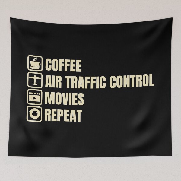 Item preview, Coffee, ATC, Movies, Repeat (For Dark Background) designed and sold by thecatcouch.