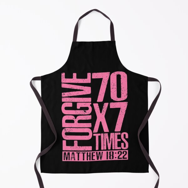 Item preview, Forgive 70 x 7 Times - Matthew 18:22 designed and sold by plushism.